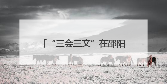 “三会三文”在邵阳③｜洞口县谱写“三会三文”落实新篇章 构建协同联动大格局