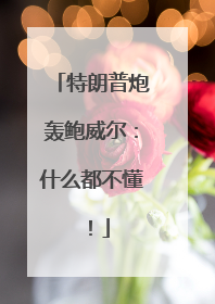 特朗普炮轰鲍威尔：什么都不懂！