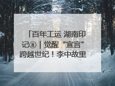 百年工运 湖南印记⑧｜觉醒“宣言”跨越世纪！李中故里的红色陈列