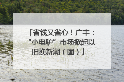 省钱又省心！广丰：“小电驴”市场掀起以旧换新潮（图）