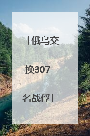 俄乌交换307名战俘