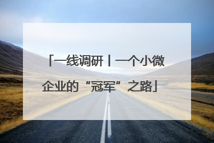 一线调研丨一个小微企业的“冠军”之路
