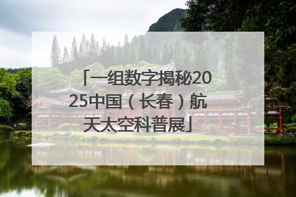一组数字揭秘2025中国（长春）航天太空科普展