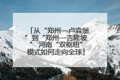 从“郑州—卢森堡”到“郑州—吉隆坡” 河南“双枢纽”模式如何走向全球