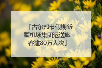 古尔邦节假期新疆机场集团运送旅客逾80万人次