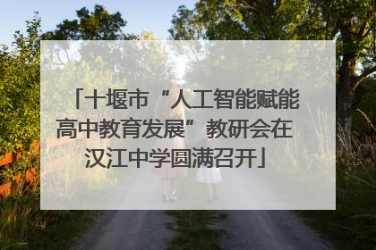 十堰市“人工智能赋能高中教育发展”教研会在汉江中学圆满召开