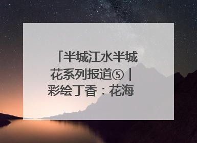 半城江水半城花系列报道⑤｜彩绘丁香：花海映照一座城