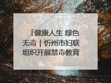 健康人生 绿色无毒｜忻州市妇联组织开展禁毒教育参观学习并开展主题党日活动