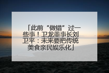 此前“做错”过一些事！卫龙董事长刘卫平：未来要把传统美食亲民娱乐化