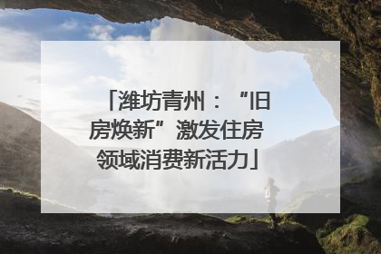 潍坊青州：“旧房焕新”激发住房领域消费新活力
