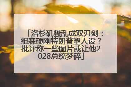 洛杉矶骚乱成双刃剑：纽森硬刚特朗普塑人设？批评称一些图片或让他2028总统梦碎
