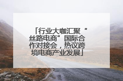 行业大咖汇聚“丝路电商”国际合作对接会，热议跨境电商产业发展
