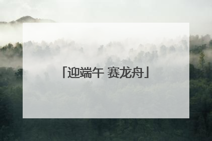迎端午 赛龙舟