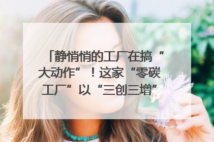 静悄悄的工厂在搞“大动作”！这家“零碳工厂”以“三创三增”探索共富新路径｜网络名人四川行