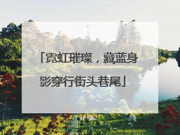 霓虹璀璨，藏蓝身影穿行街头巷尾