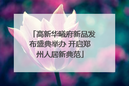 高新华曦府新品发布盛典举办 开启郑州人居新典范