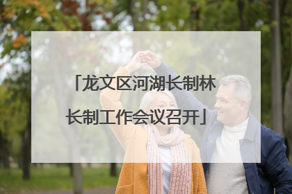 龙文区河湖长制林长制工作会议召开