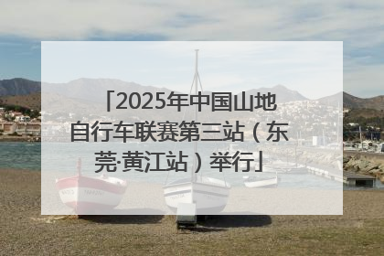 2025年中国山地自行车联赛第三站（东莞·黄江站）举行